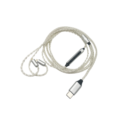 Delft 2-pin to USB-C In-Ear Monitor Upgrade Cable with Mic/Remote (32-Bit)